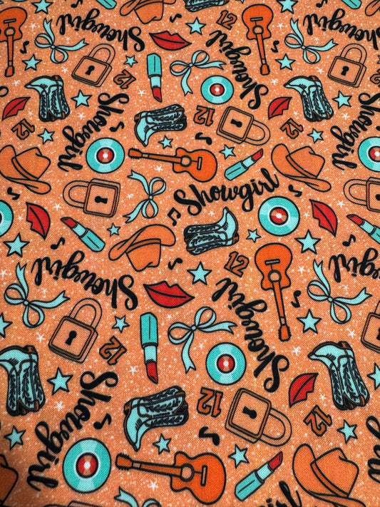 Showgirl Items Scrub Cap - Satin Lining Available - Multiple Styles