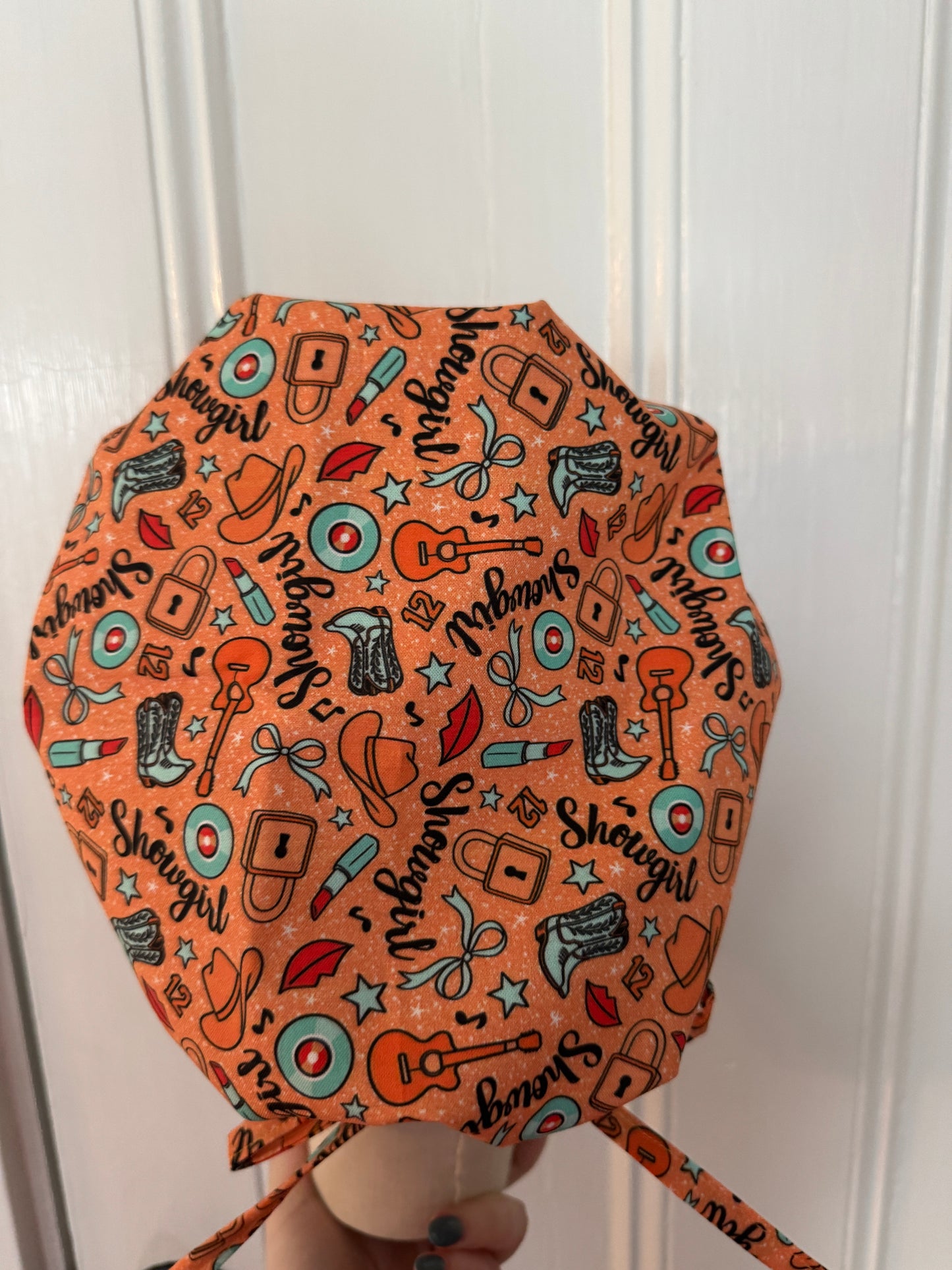 Showgirl Items Scrub Cap - Satin Lining Available - Multiple Styles