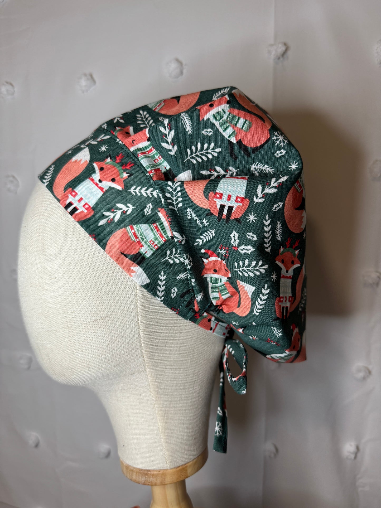 Fox in Sweaters Scrub Cap - Multiple Styles