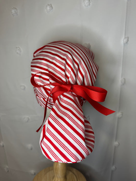 Candy Cane Stripes Scrub Cap - Multiple Styles