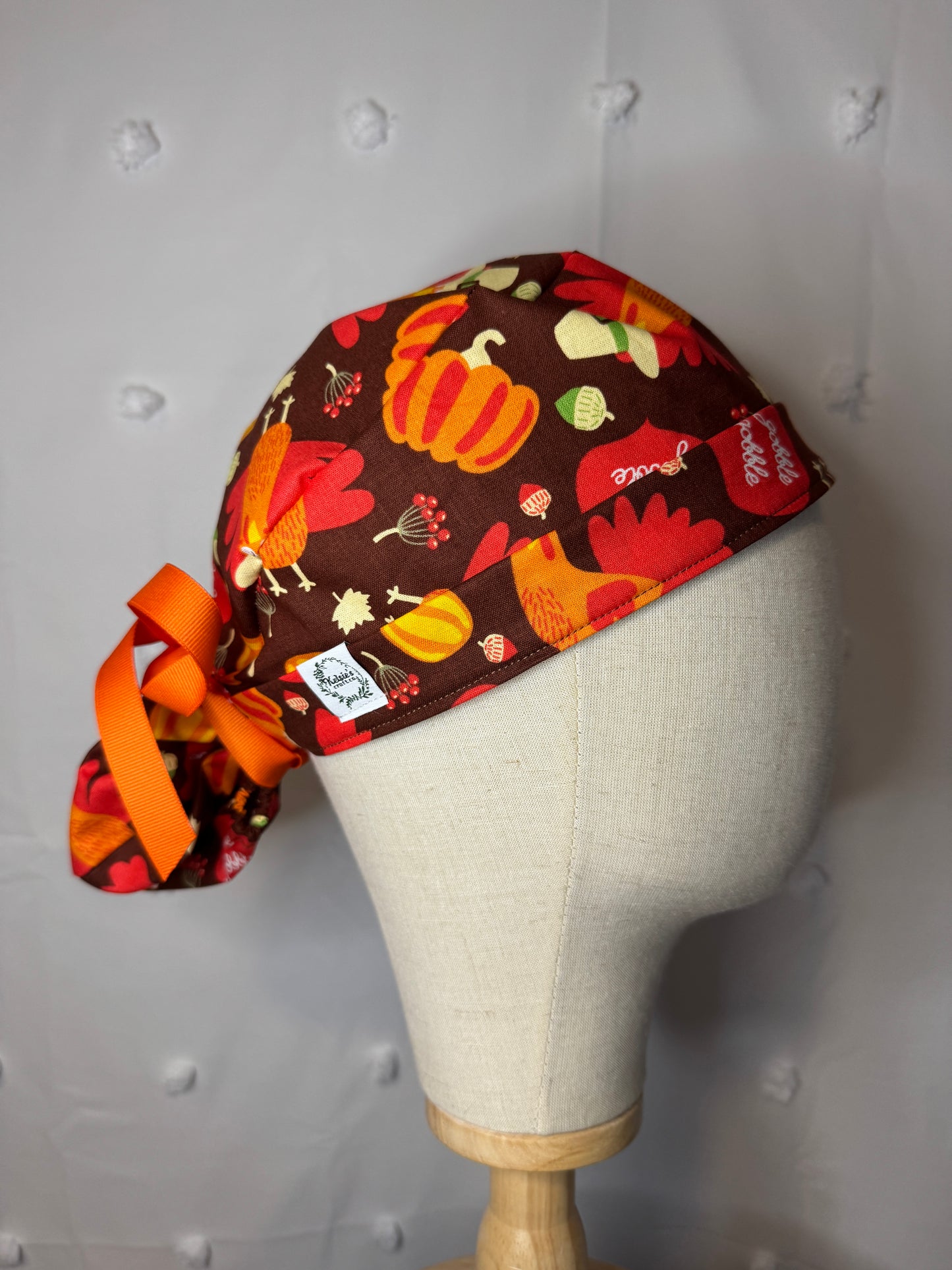 Gobble Gobble Turkeys Scrub Cap - Multiple Styles