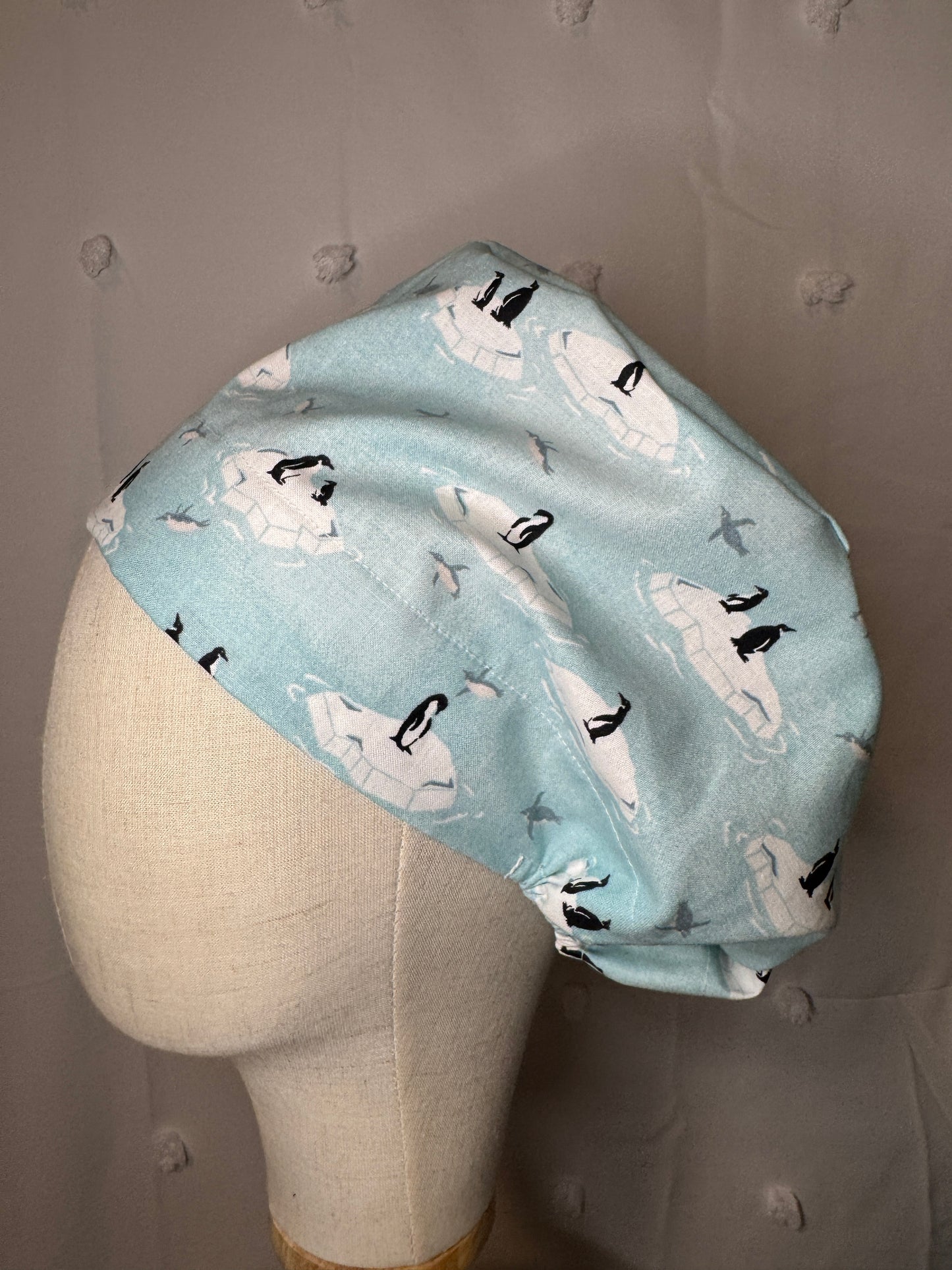 Penguins on Ice Scrub Cap - Multiple Styles