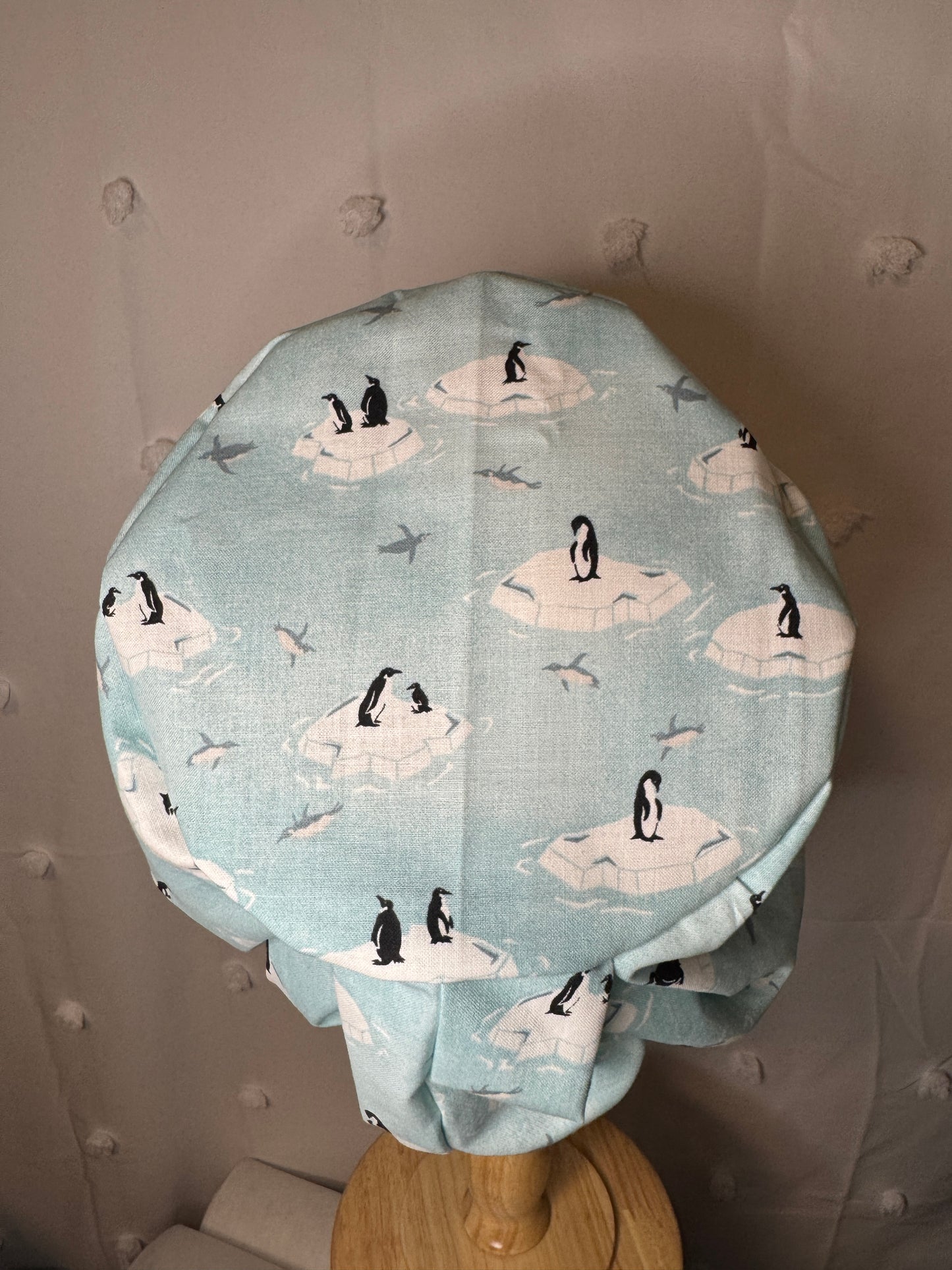 Penguins on Ice Scrub Cap - Multiple Styles