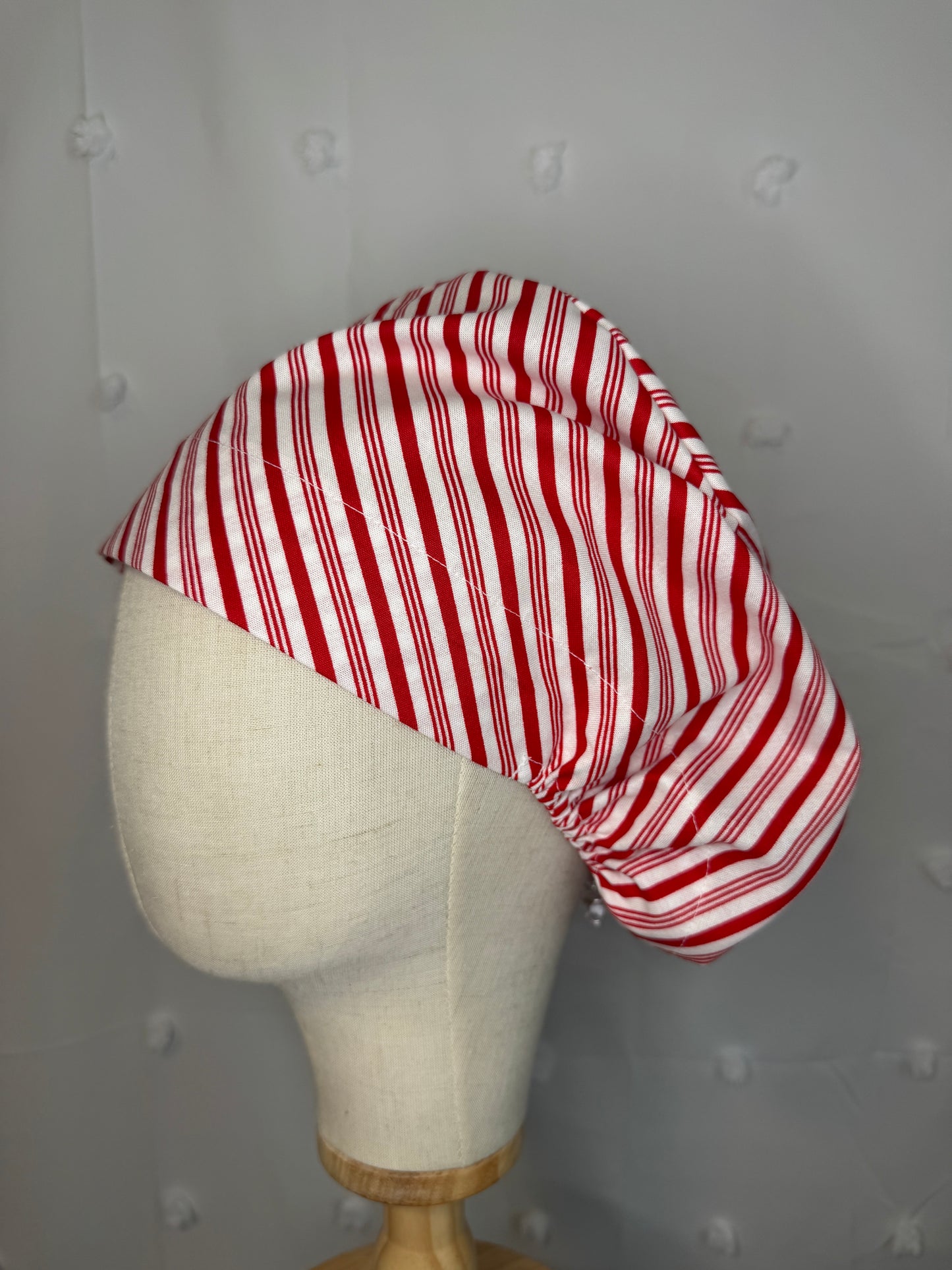 Candy Cane Stripes Scrub Cap - Multiple Styles