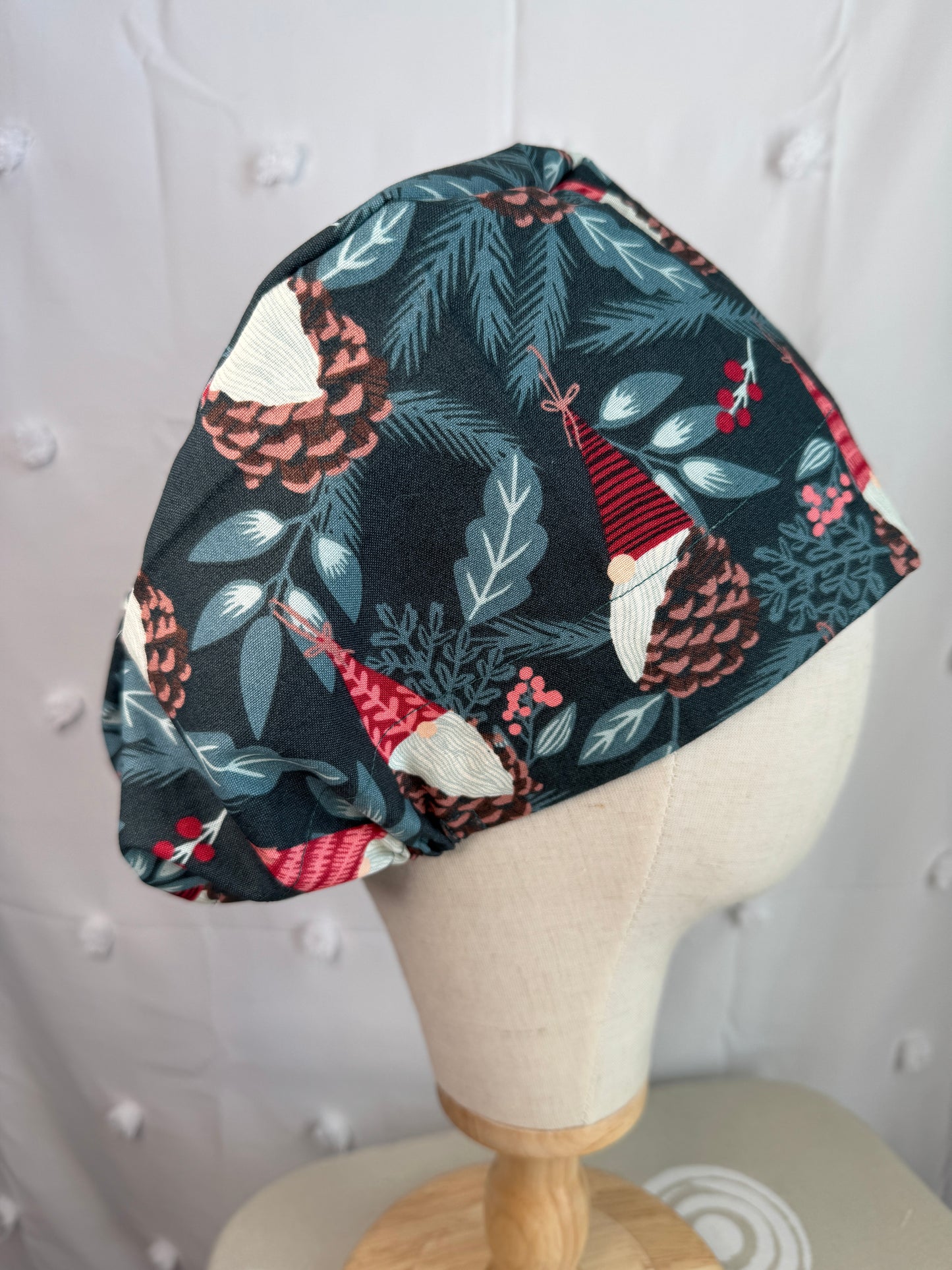 Gnome Pinecones Scrub Cap - Multiple Styles