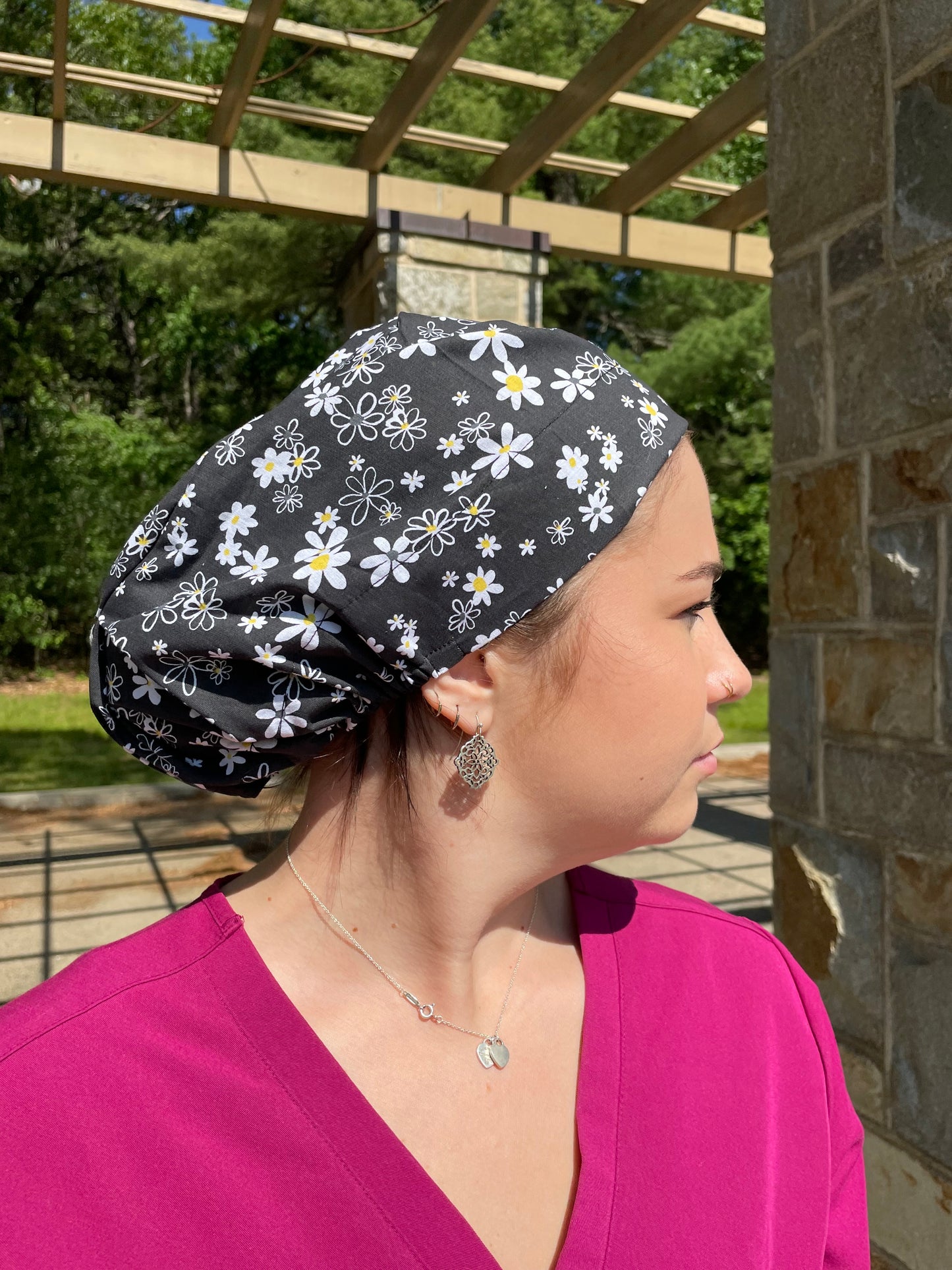 Daisies Scrub Cap - Multiple Styles