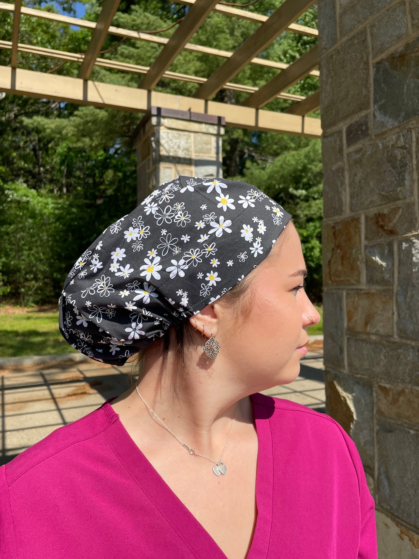 Daisies Scrub Cap - Multiple Styles