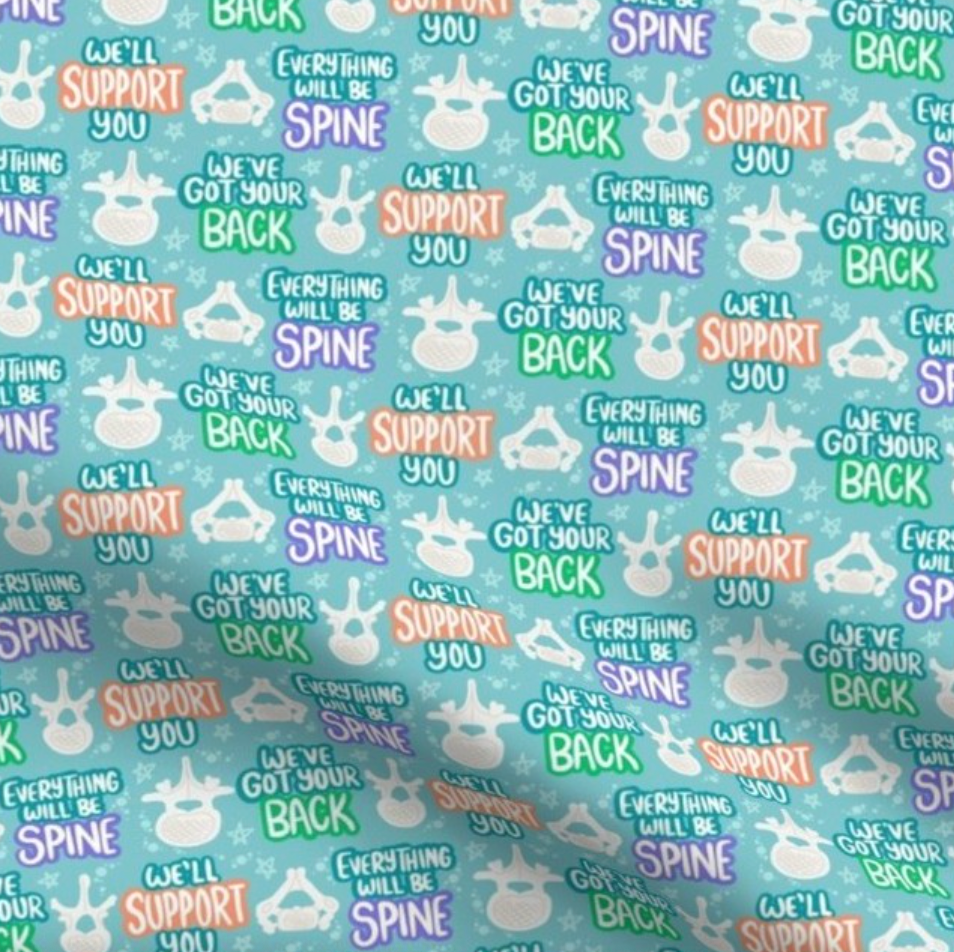 Neuro Spine Puns Scrub Cap - Satin Lining Available - Multiple Styles