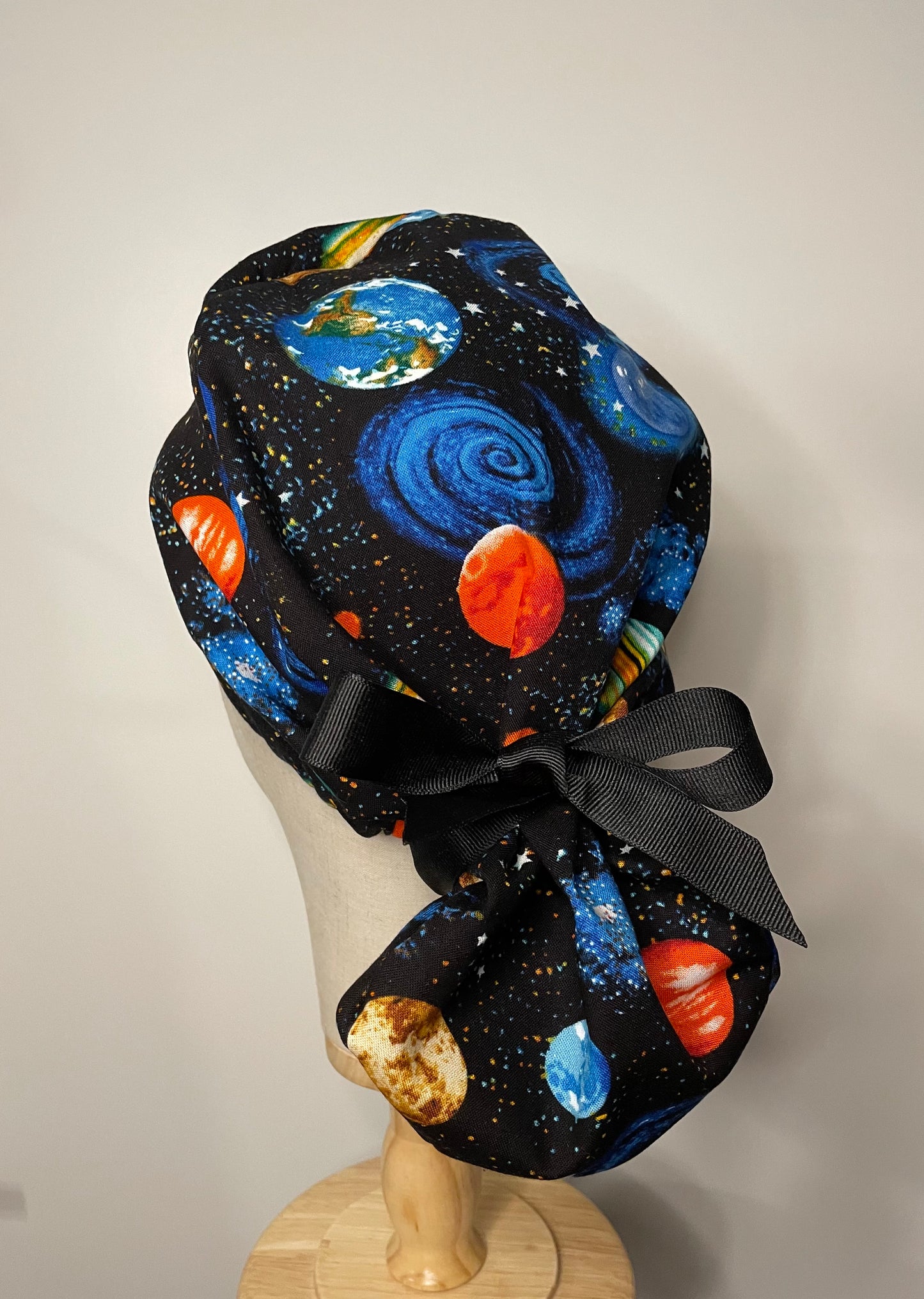 Black Galaxy Scrub Cap - Multiple Styles